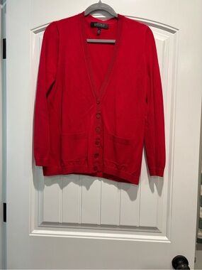 Jasper Red Cardigan